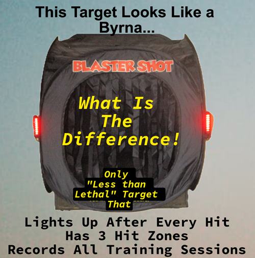 Less than Lethal Foldable Score Keeping Target